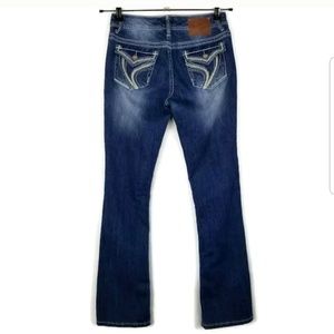 Ariya Bootcut Jeans Dark Wash Denim Size 3/4